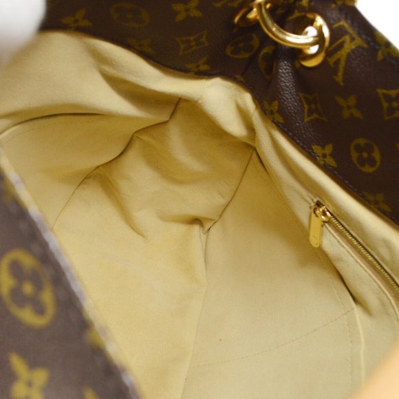 Authenticity Guaranteed LOUIS VUITTON ARTSY MM HANDBAG PURSE MONOGRAM - Picture 10 of 11